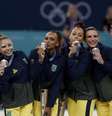 Ginastas brasileiras ganham medalha de bronze na Olimpíada  Foto: Reuters