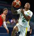 Brasil encara a Alemanha no basquete masculino pelos Jogos Olímpicos de Paris  Foto: REUTERS/Evelyn Hockstein