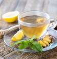 Chá de hortelã com gengibre e mel  Foto: Carey Jaman | Shutterstock / Portal EdiCase