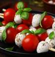Espetinho caprese  Foto: New Africa | Shutterstock / Portal EdiCase