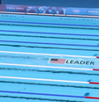 Katie Ledecky abre vantagem impressionante nos 1500m livres  Foto: Reprodução
