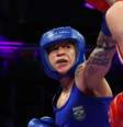 Bia Ferreira atropela holandesa e avança à semi no boxe feminino  Foto: REUTERS/Piroschka Van De Wouw