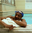 Snoop Dogg teve aulas de natação com Michael Phelps  Foto: Reprodução/X/@SnoopDogg