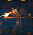 Robôs e cenários desenhados à mão e ricamente animados deixam SteamWorld Heist II ainda melhor  Foto: Thunderful Development / Divulgação