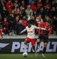 Helinho, jogador do Red Bull Bragantino.   Foto: Ari Ferreira/Red Bull Bragantino / Esporte News Mundo