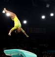 Rebeca Andrade se apresenta no salto na final do individual geral da ginástica  Foto: REUTERS/Hannah Mckay