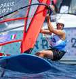 Nicolo Renna vence regata 11 do Windsurf masculino da Vela nas Olimpíadas de Paris 2024  Foto: Esporte News Mundo