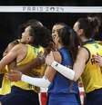 Seleção brasileira feminina de vôlei volta a quadra neste domingo, 4, para encarar a Polônia em Paris  Foto: Luiza Moraes/COB