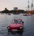 Desfile de veículos anfíbios cruza canais em Amsterdã, Holanda
1º/08/2024
Reuters TV via REUTERS  Foto: Reuters