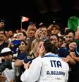 Beijo de judoca italiana na namorada brasileira repercutiu  Foto: REUTERS/Arlette Bashizi