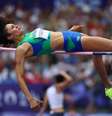 Valdileia Martins, do atletismo, em Paris-2024  Foto: REUTERS/Kai Pfaffenbach