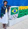 Jucielen Romeu em Paris. Rio Claro é longe da França, mas a medalha Olímpica pode estar próxima.  Foto: Divulgação