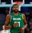 Bruno Caboclo, atleta da seleção brasileira de basquete masculino  Foto: REUTERS/Evelyn Hockstein 