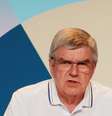 Presidente do COI, Thomas Bach, durante coletiva de imprensa neste sábado, 3 de agosto  Foto: REUTERS/Carlos Perez Gallardo