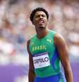 Paulo André terminou em último a sua bateria nas eliminatórias da prova dos 100 metros no atletismo  Foto: Reuters