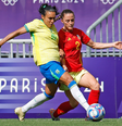 Marta  Foto: Marta na partida contra a Espanha pelos Jogos Olímpicos de Paris-2024 (Rafael Ribeiro/CBF) / Olimpíada Todo Dia