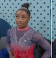 Reação de Simone Biles após nota de Rebeca Andrade no solo viraliza na web: ‘Acho que ela levou essa’  Foto: Reprodução/TV Globo
