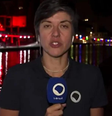 Verônica Dalcanal disse que não consegue descrever direito o que aconteceu e que não pretende ver as imagens do ocorrido  Foto: Reprodução: TV Brasil/EBC