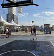 Apesar da cultura de rua forte, Brasil ainda não conseguiu chegar à Olimpíada com basquete 3x3  Foto: Riad Kaled el Turk