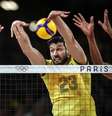 Jogos Olímpicos Paris 2024 - Volei Masculino - Brasil x Estados Unidos  Foto: Gaspar Nóbrega/COB
