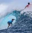 O surfista perdeu a semifinal para Jack Robinson, mas venceu do peruano Alonso Correa e garantiu o pódio em Teahupoo, no Taiti. 
  Foto: William Lucas/COB