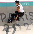 Dora Varella no skate park feminino dos Jogos Olímpicos de Paris-2024  Foto: Dora Varella -  Ezra Shaw/Getty Images / Olimpíada Todo Dia
