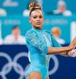 Rebeca Andrade, a maior medalhista da história do Brasil, nasceu em 8 de maio de 1999  Foto: Getty Images / BBC News Brasil