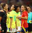 Goleira espanhola criticou o Brasil  Foto: REUTERS