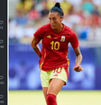 Segundo Jenni Hermoso, a seleção brasileira ‘não joga futebol’.  Foto: Reprodução/Instagram