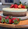 TORTA MOUSSE 3 CHOCOLATES  Foto: Bake and Cake Gourmet
