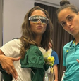 Rayssa Leal e a atacante Gabi Portilho  Foto: Reprodução/Redes Sociais 