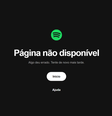 Versão web do Spotify apresentou instabilidade para usuários  Foto: Byte