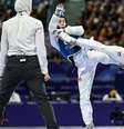 Maria Clara Pacheco no taekwondo dos Jogos Olímpicos de Paris-2024  Foto: Wander Roberto/COB / Olimpíada Todo Dia