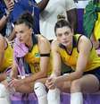 Jogadoras do Brasil mostram decepção após derrota na semifinal do vôlei em Paris
08/08/2024
Michael Madrid-USA TODAY Sports  Foto: Reuters