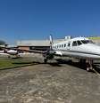 Polícia Civil apreende avião que pode ter sido usado por facção para transportar drogas  Foto: Divulgação/Secretaria da Segurança Pública de São Paulo