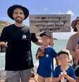 Dave estava passando férias com a esposa e os três filhos quando caminhava e a margem do rio cedeu  Foto: Reprodução/GoFundMe