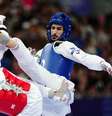 Edival Pontes conquistou a medalha de bronze ao vencer o espanhol Javier Pérez Polo.  Foto: Getty Images