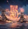 World of Warships: Legends comemora seu 5º aniversário  Foto: Divulgação / Wargaming
