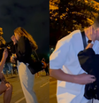 Jogador de vôlei brasileiro pede namorada ginasta em casamento  Foto: Reprodução/Instagram