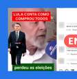 Lula acusava seu adversário nas eleições para presidente em 2022, Jair Bolsonaro, de ter comprado votos para tentar se reeleger.  Foto: Reprodução/Instagram / Estadão