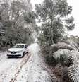 Brasil, SC, Urupema. 30/06/2021. Neve registrada na cidade de Urupema, na região serrana de Santa Catarina, com termômetros registrando -7,5ºC graus na Serra Catarinense.  Foto: Raphael Zulianello/ISHOOT/Estadão Conteúdo
