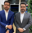 À direita na foto está Leonardo Avalanche, que posa para foto ao lado de Pablo Marçal, candidato à Prefeitura de São Paulo  Foto: Reprodução/Instagram:@leonardoavalanche