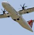 Uma aeronave ATR-72, mesmo modelo do avião que caiu em Vinhedo  Foto: DW / Deutsche Welle