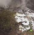 Destroços da aeronave que caiu no quintal de uma casa em um condomínio em Vinhedo; 62 pessoas morreram  Foto: DW / Deutsche Welle