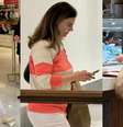 Mayara Magri passeando no shopping: atriz não tem explicação lógica para não ser chamada às novelas  Foto: Sala de TV