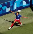 Swanson fez o gol do ouro olímpico em Paris para os EUA  Foto: REUTERS/Benoit Tessier