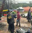 Acidente aéreo em Vinhedo (SP) matou 62 pessoas que estavam a bordo   Foto: Divulgação/Polícia Federal