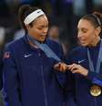 EUA vencem a França na final do basquete e levam a última medalha em jogo na Olímpiada de Paris  Foto: REUTERS/Brian Snyder