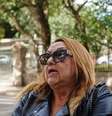 Fátima Albuquerque, mãe da vítima Arianne Risso, que estava no avião que caiu com 62 pessoas em Vinhedo, São Paulo  Foto: Sergio Barzaghi/Estadão
