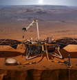 A descoberta vem da análise de dados da sonda Insight, da Nasa, que levou um sismômetro a Marte  Foto: Nasa / BBC News Brasil